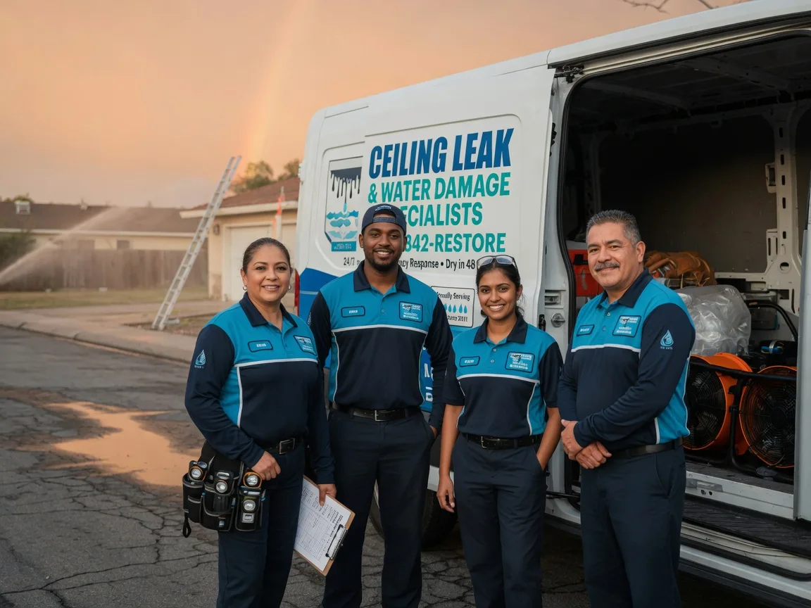 Ceiling Leak Cleanup company in Whipple, OH